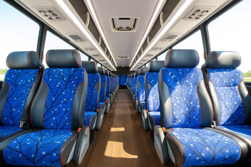Madera Charter Bus Inside