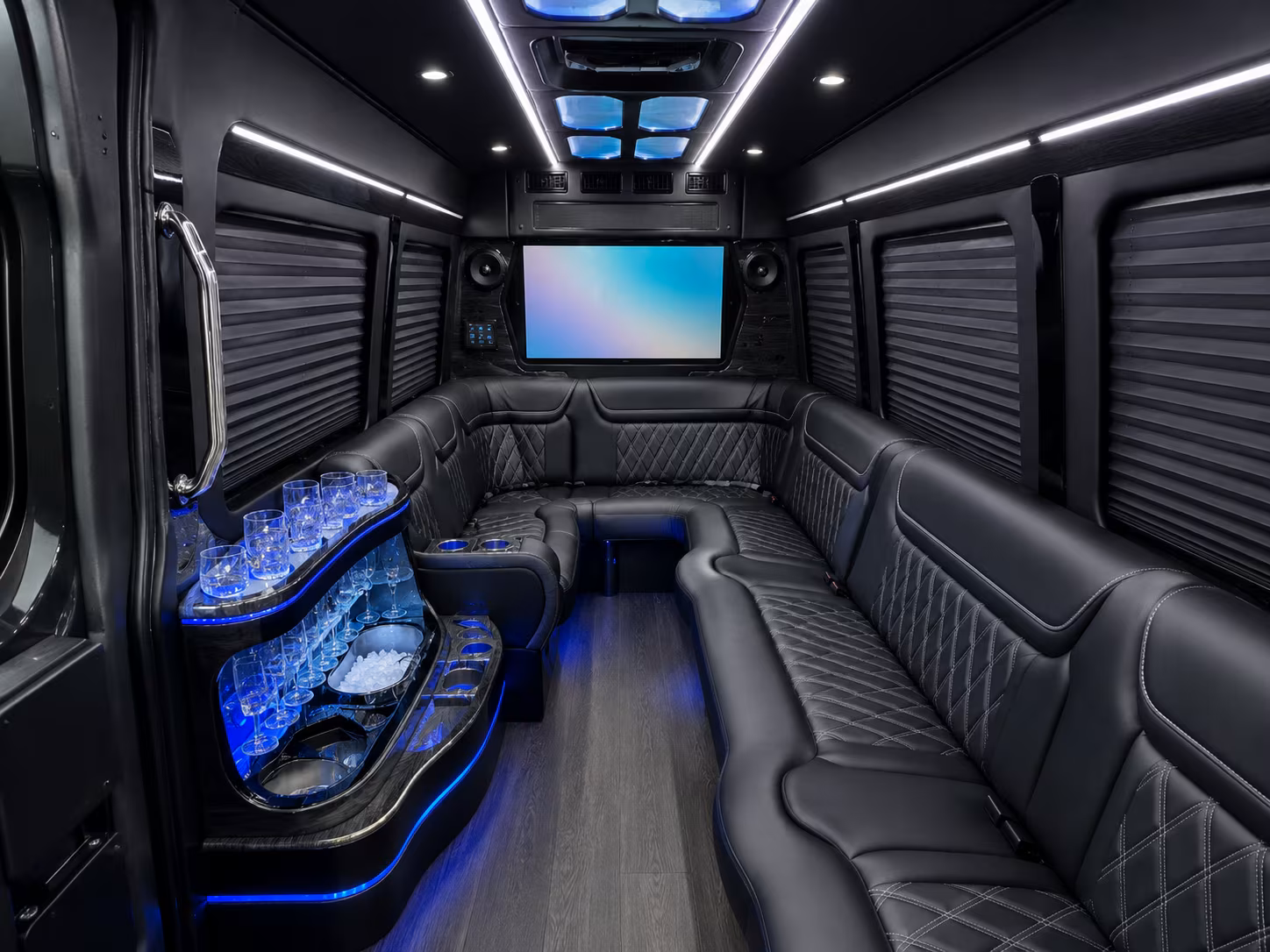 madera concert transportation onboard seating