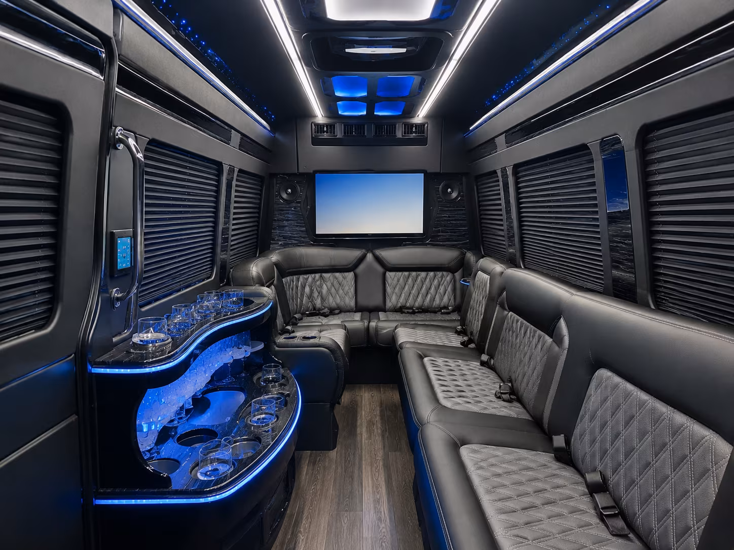 madera sporting event transportation onboard seating